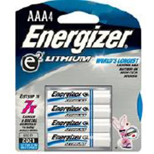 Energizer E2 Lithium Batteries AAA 4 pk Thrifty White Health Essentials