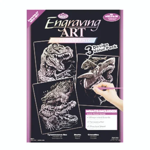 Engraving Art 3 Design Value Pack, Holographic Thrifty White Health Essentials