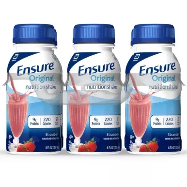 Ensure Original Nutrition Shake Strawberry 6ct/48 fl oz