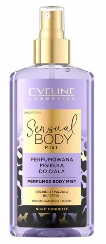 Eveline Cosmetics – Sensual Body Mist – Perfumed Body Mist – Night Coquette – 150 ml