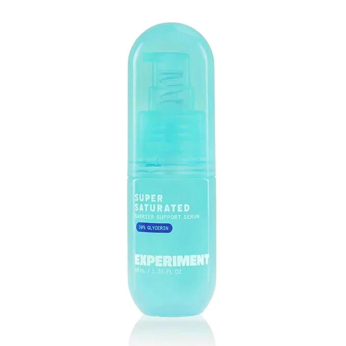 Experiment Super Saturated Ultra Hydrating Barrier Serum – 30% Glycerin, Polyglutamic Acid + Prickly Pear for Intensive Moisture, Plump + Dewy Skin, 1.35 FL OZ – Vegan for All Skin Types