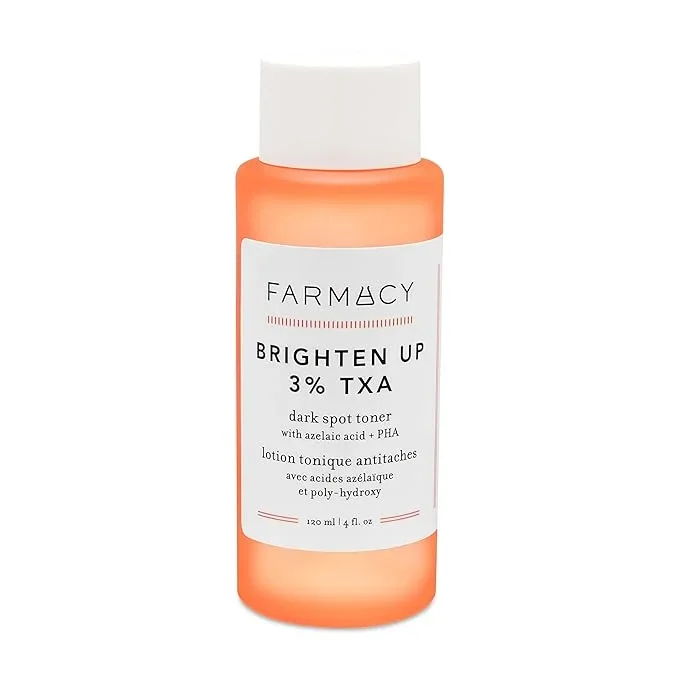 Farmacy 3% TXA Toner for Face – Brightening Face Toner for Oily Skin – Liquid Exfoliant with Azelaic Acid + 5% PHA to Target Visible Dullness + Help Reduce Uneven Skin Tone (120ml)