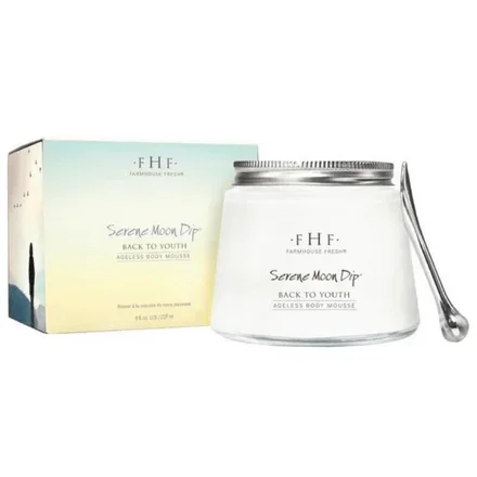 FarmHouse Fresh Serene Moon Dip Back To Youth Ageless Body Mousse 8oz / 237ml
