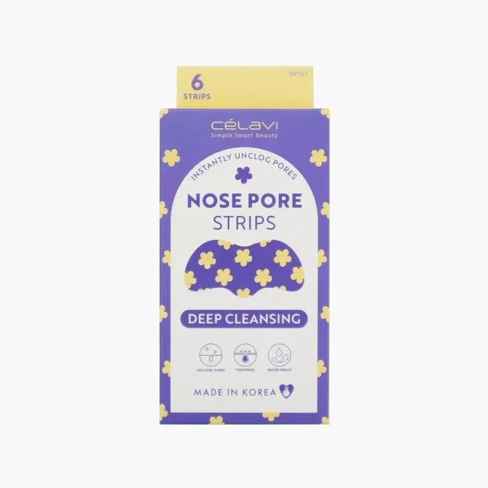 Flowers Nose Pore Strips 6 pieces