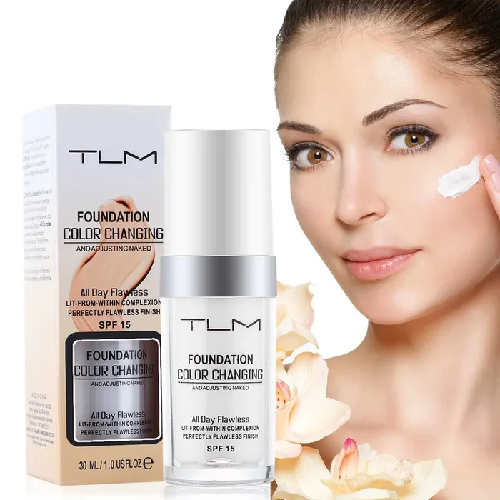 Foundation Oil-control Face Cover Concealer Makeup Liquid Hydrating Long Lasting