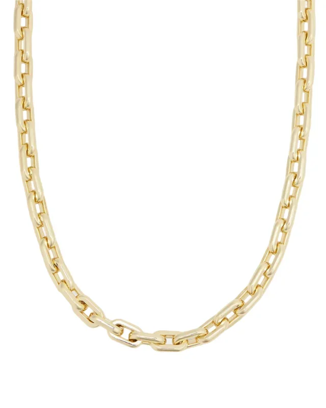 Frankie Chain Necklace- Gold 18″