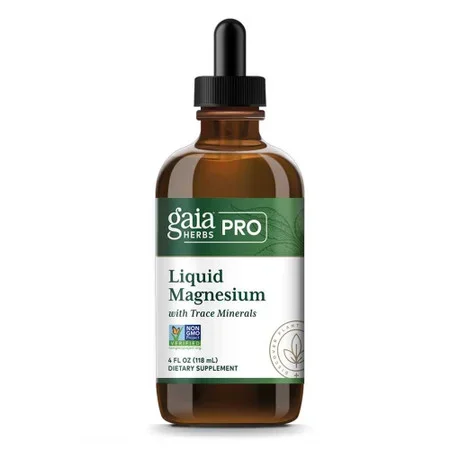 Gaia Herbs PRO Liquid Magnesium with Trace Minerals – 4 Ounces