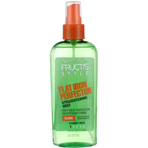 Garnier Fructis Style Sleek Shine Flat Iron Perfector Straightening Mist Thrifty White Health Essentials