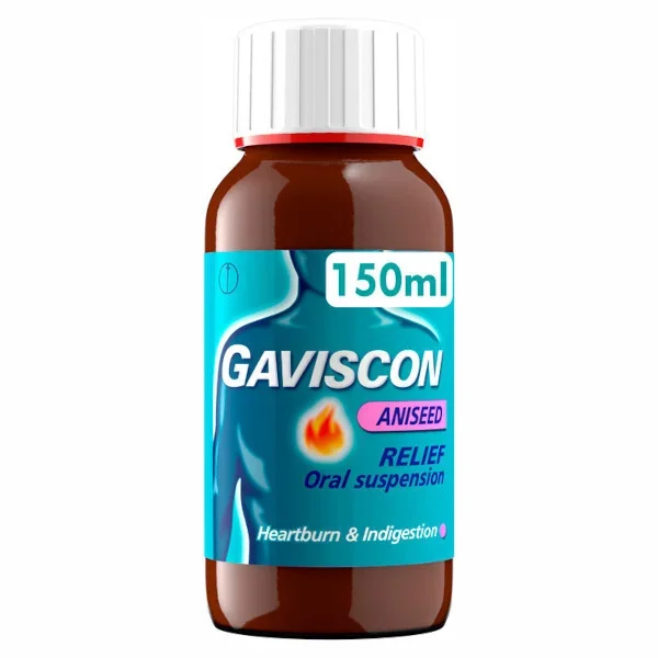Gaviscon Original Liquid Aniseed 150ml Health & Wellbeing