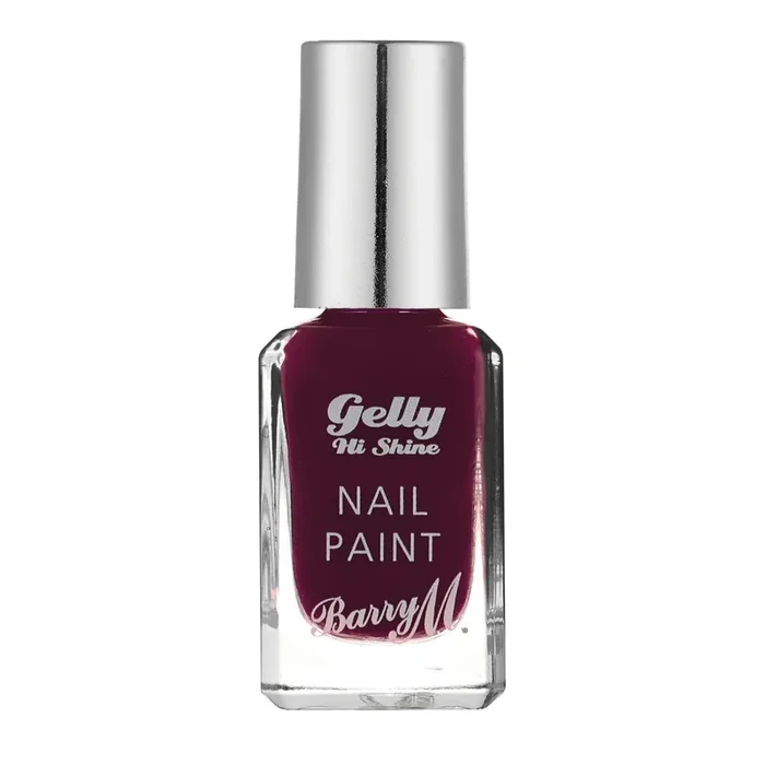 Gelly Hi Shine Nail Paint | Black Cherry