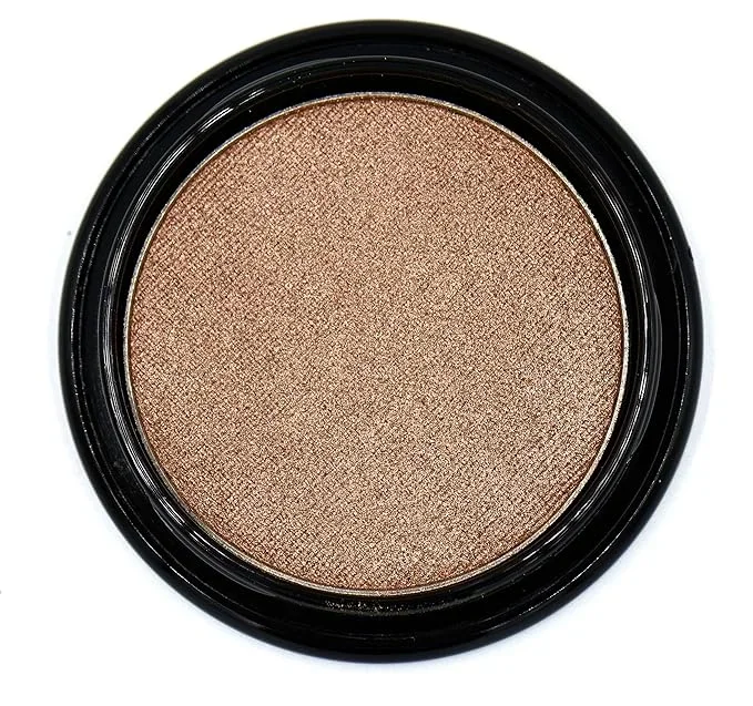 Gilded Frosted Nude Bronze Beige Gold Shimmer Pressed Powder Single Vegan Eyeshadow; Talc, Paraben & Cruelty Free