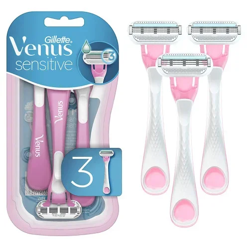 Gillette Venus Disposable Razors Sensitive Thrifty White Health Essentials