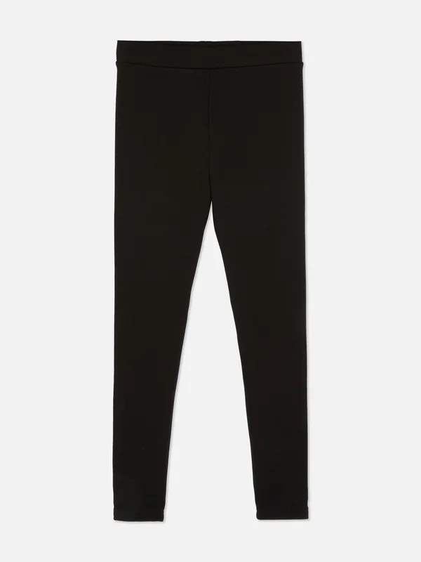 Girls Black 715yrs Essential Leggings Penneys