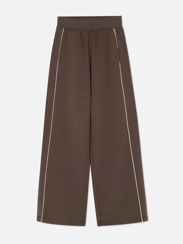 Girls Brown 715yrs Wide Leg Joggers Penneys