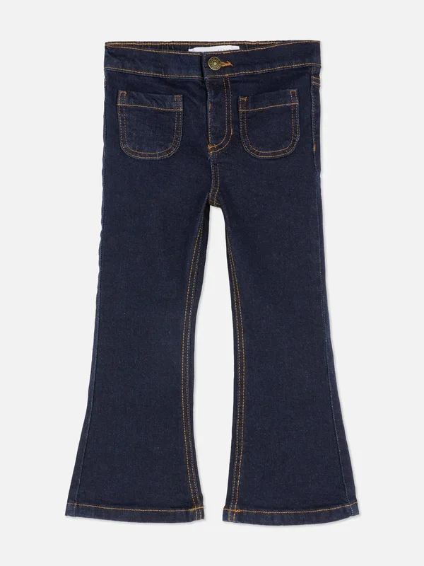 Girls Indigo 1.58yrs Flare Jeans Penneys