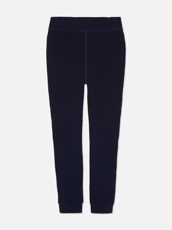 Girls Navy 315yrs Plush Lined Leggings Penneys