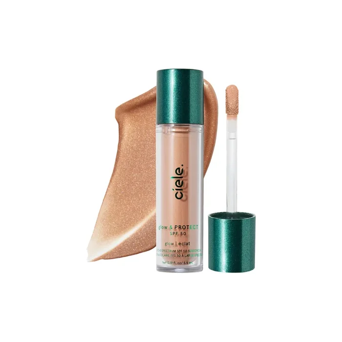 glow & PROTECT SPF 50+ liquid highlighter