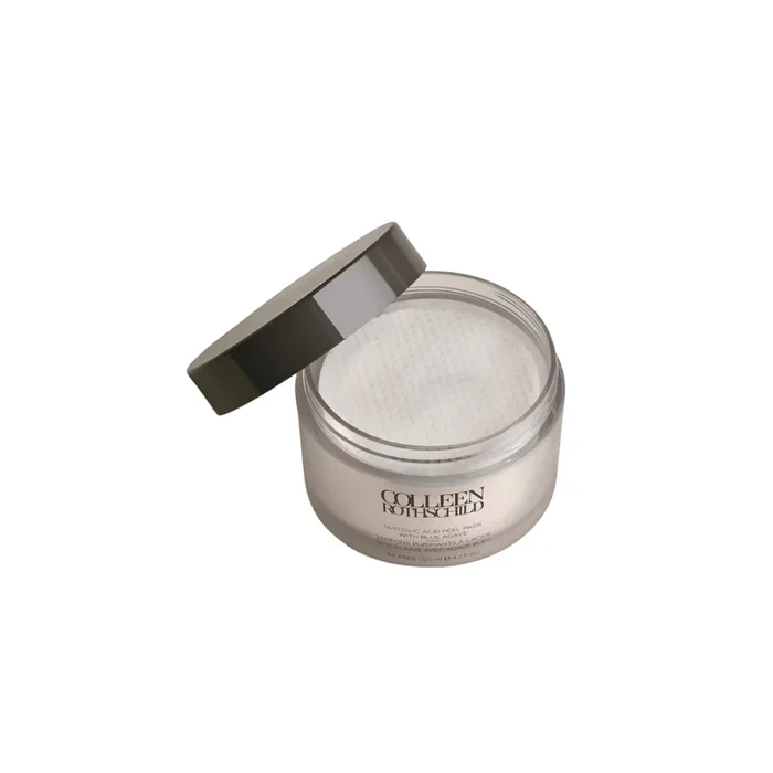 Glycolic Acid Peel Pads with Blue Agave