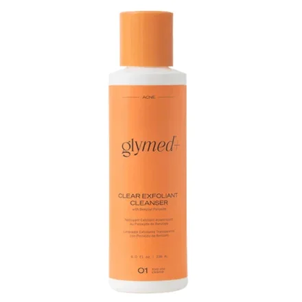 Glymed Plus Clear Exfoliant Cleanser With Benzoyl Peroxide