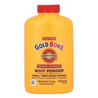 Gold Bond Medicated Original Strength Body Powder 4 Oz