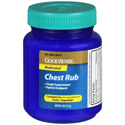 Good SenseVapor Rub 4 oz Thrifty White Health Essentials