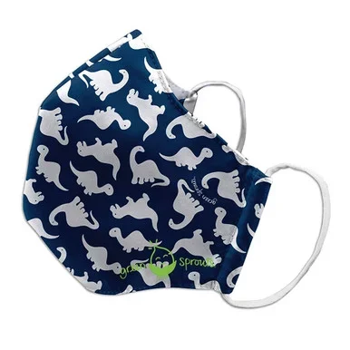 Green Sprouts, Face Mask Reusable Child Dino, 1 Each, 1 Ct