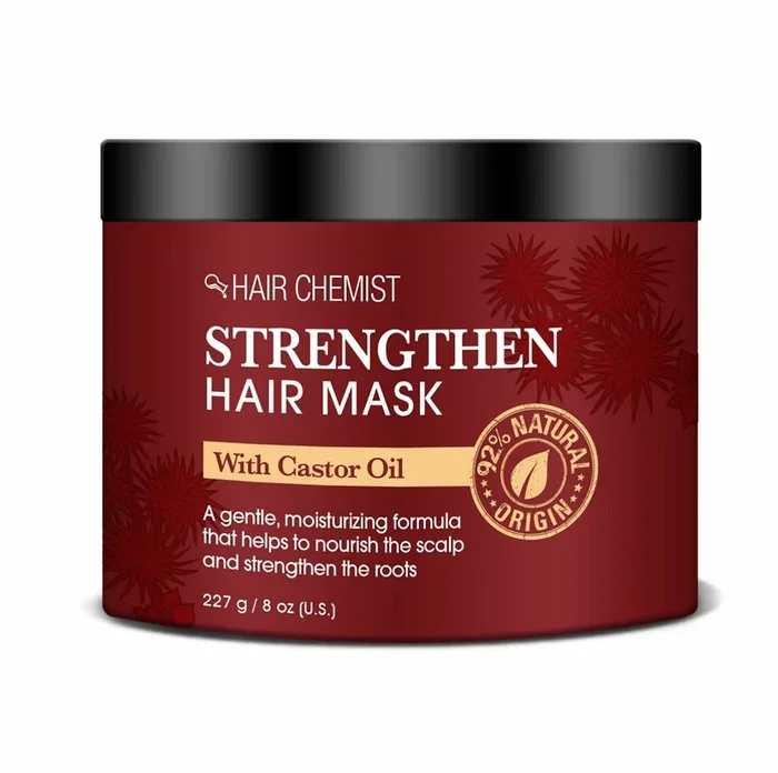 Hair Chemist Strengthen Hair Mask with Castor Oil 8 oz. (6-PACK)