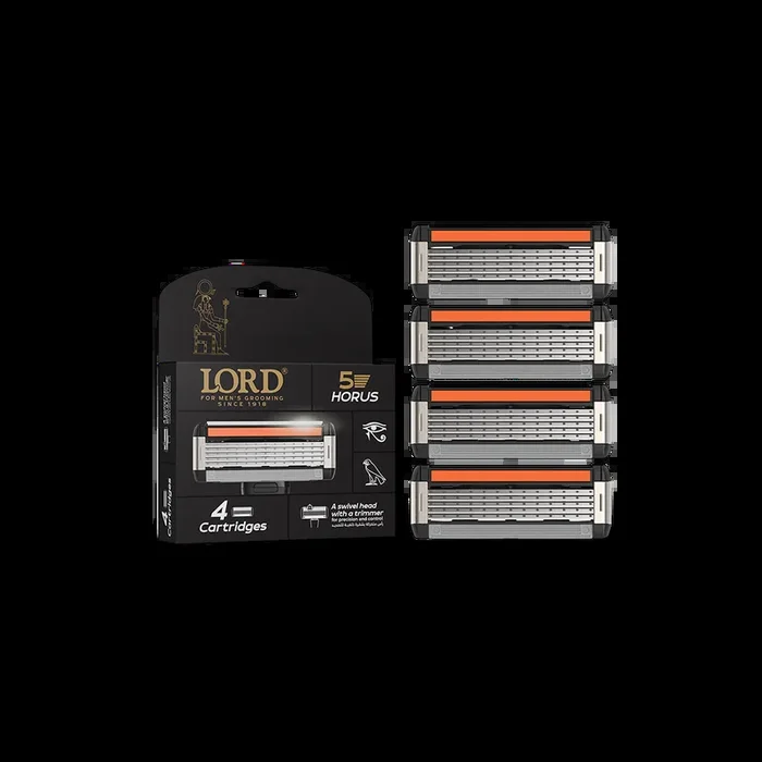 Horus 5 Blade Razor Refill Pack – For Him