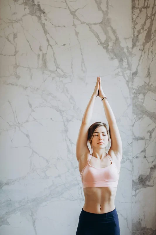 How can the practice of yoga affect the skin?