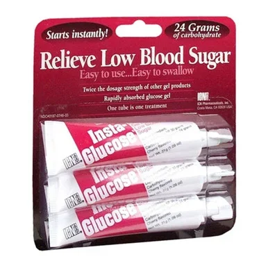 InstaGlucose Unit Doses 3 Each Cherry Flavor