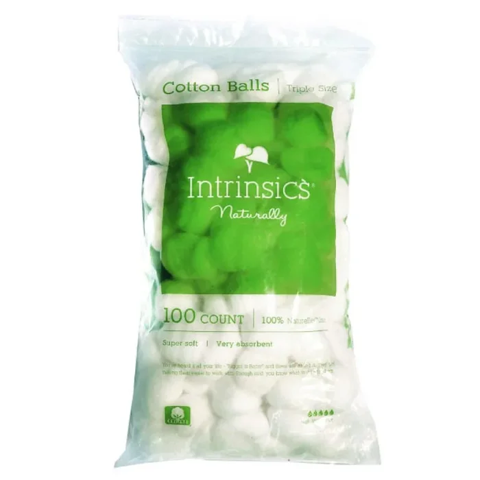Intrinsics Triple-Sized Cotton Balls – 100ct