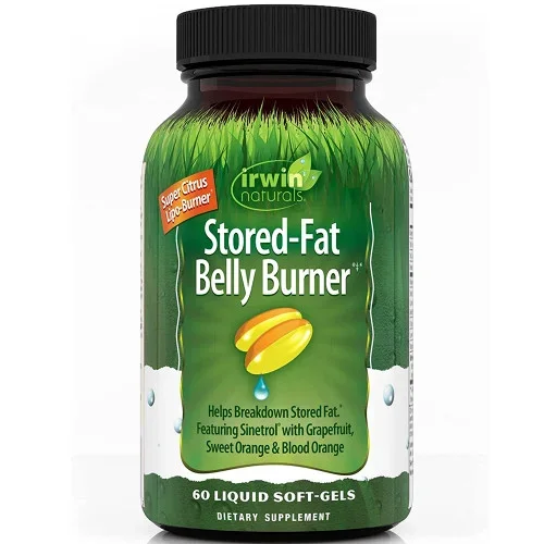 Irwin Naturals StoredFat Belly Burner Liquid SoftGels Thrifty White Health Essentials