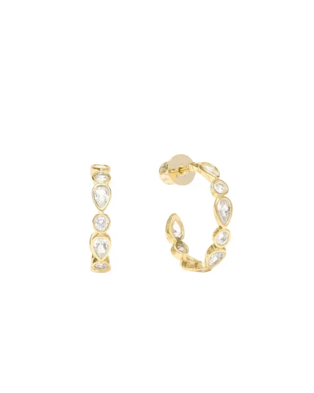 Isla Hoops .75 – Gold