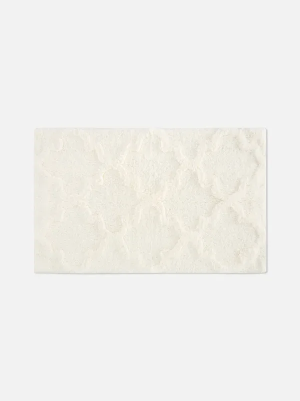 Ivory Plush Bath Mat Penneys