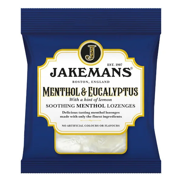 Jakemans Menthol Eucalyptus 73g Health & Wellbeing