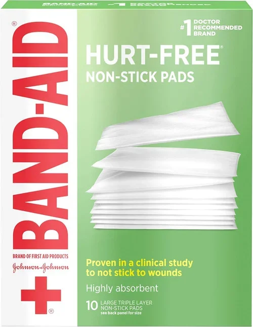 Johnson & Johnson Red Cross First Aid Triple Layer NonStick Pads 3 X 4 Thrifty White Health Essentials