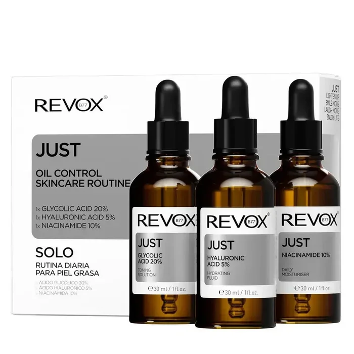 Just Oil Control Skincare Routine