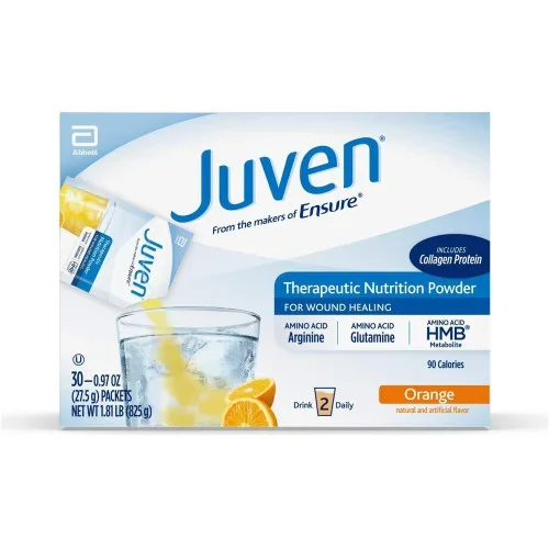 Juven Therapeutic Nutrition Powder Packets for Wound Healing,Orange Thrifty White Health Essentials