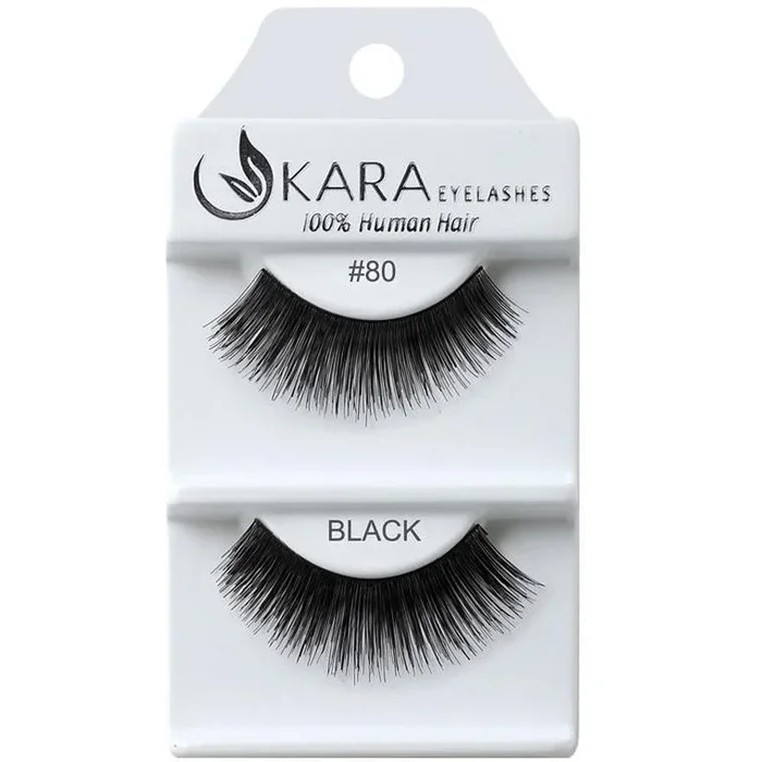 KARA human hair eyelahes #80