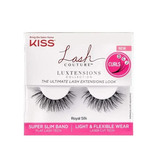 Kiss Lash Couture LuXtension, Strip 02 Thrifty White Health Essentials