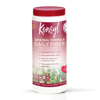 Konsyl Natural Fiber Supplement Laxative Original Sugar Free 10.6 Oz