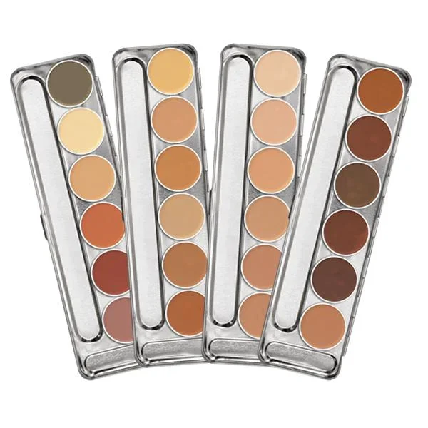 Kryolan Dermacolor Camouflage Creme Palette 6 Colors