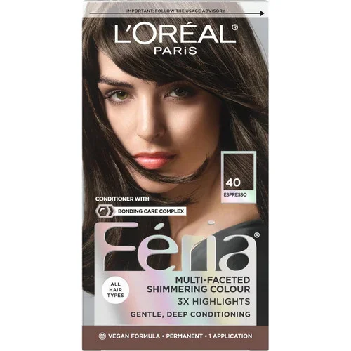 L’Oreal Feria 40 Espresso (Deeply Brown) (Natural) Thrifty White Health Essentials