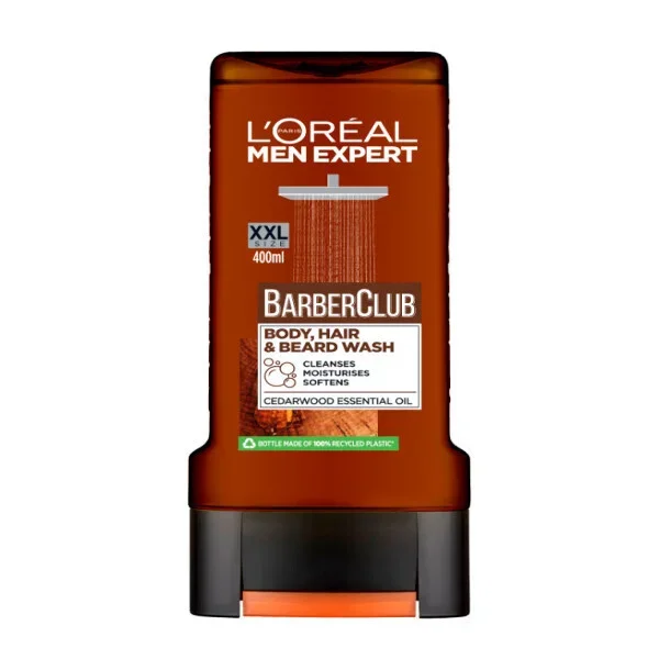 L’oreal Men Expert Barber Club Shower Gel 400ml Toiletries