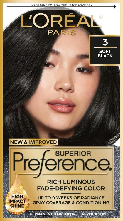 L’Oreal Superior Preference 3 Soft Black (Natural) Thrifty White Health Essentials