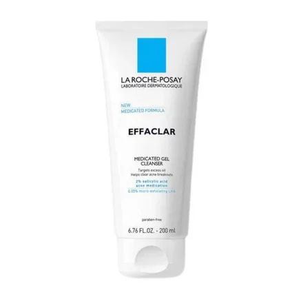 La Roche Posay Effaclar Medicated Gel Acne Face Cleanser 6.76oz / 200ml