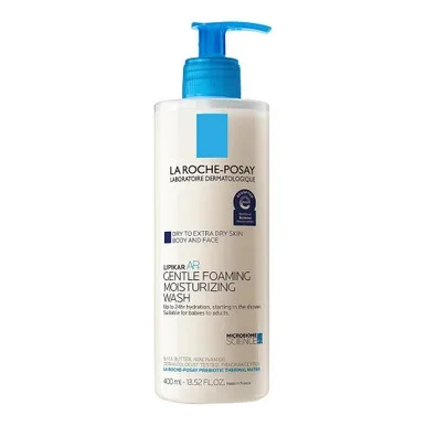 La RochePosay Lipikar Ap+ Body & Face Wash 13.52Fl Oz
