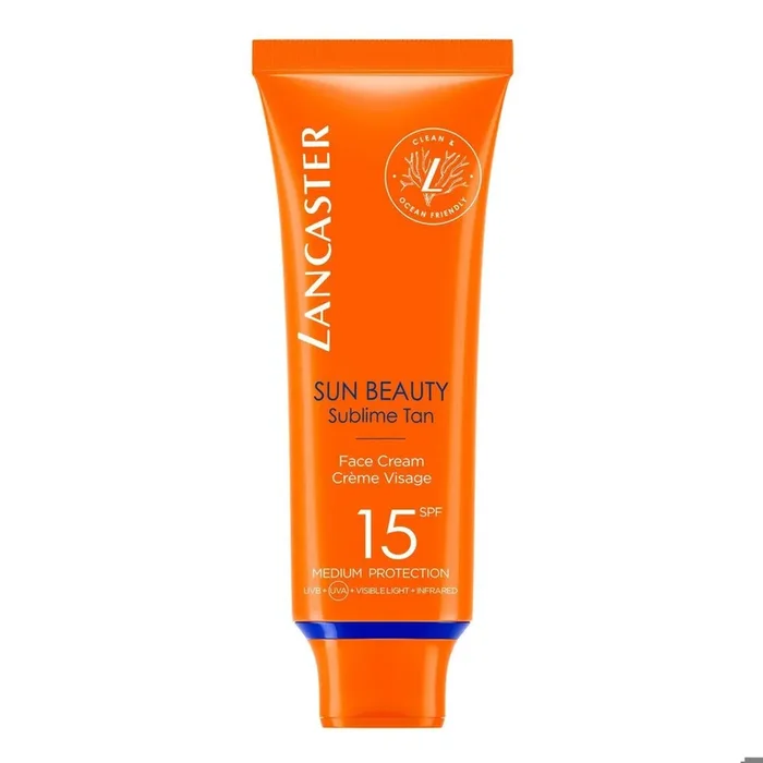Lancaster Sun Face Cream Spf15 buy for £20.00 and save 20% SPF Protection Products