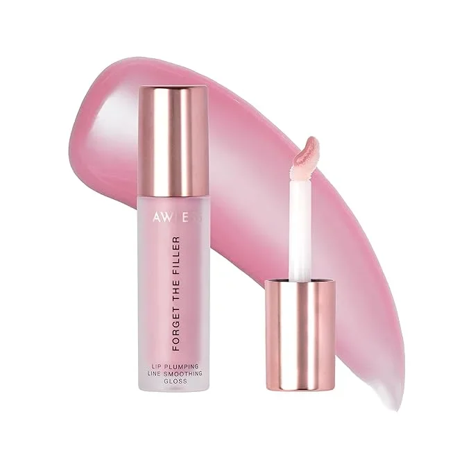 Lawless Women’s Forget The Filler Lip Plumper Line Gloss, Lavender Sorbet, Pink, 0.11 Fl Oz (Pack of 1)