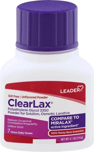 Leader ClearLax Powder for Solution Unflavored 4.1 Oz